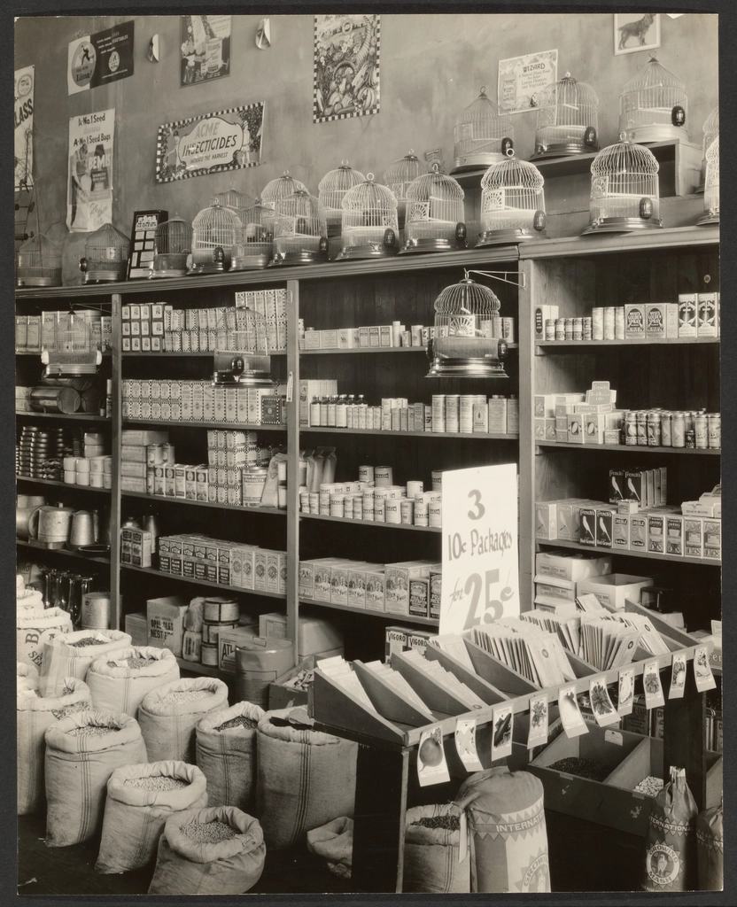 A retail shop interior with stocked shelves, illustrating capital tied up in inventory ahead of seasonal demand